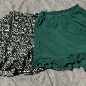 TWO pairs of LuLaRoe Jude shorts